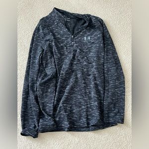 mens under armour 1/4 zip pullover xl.